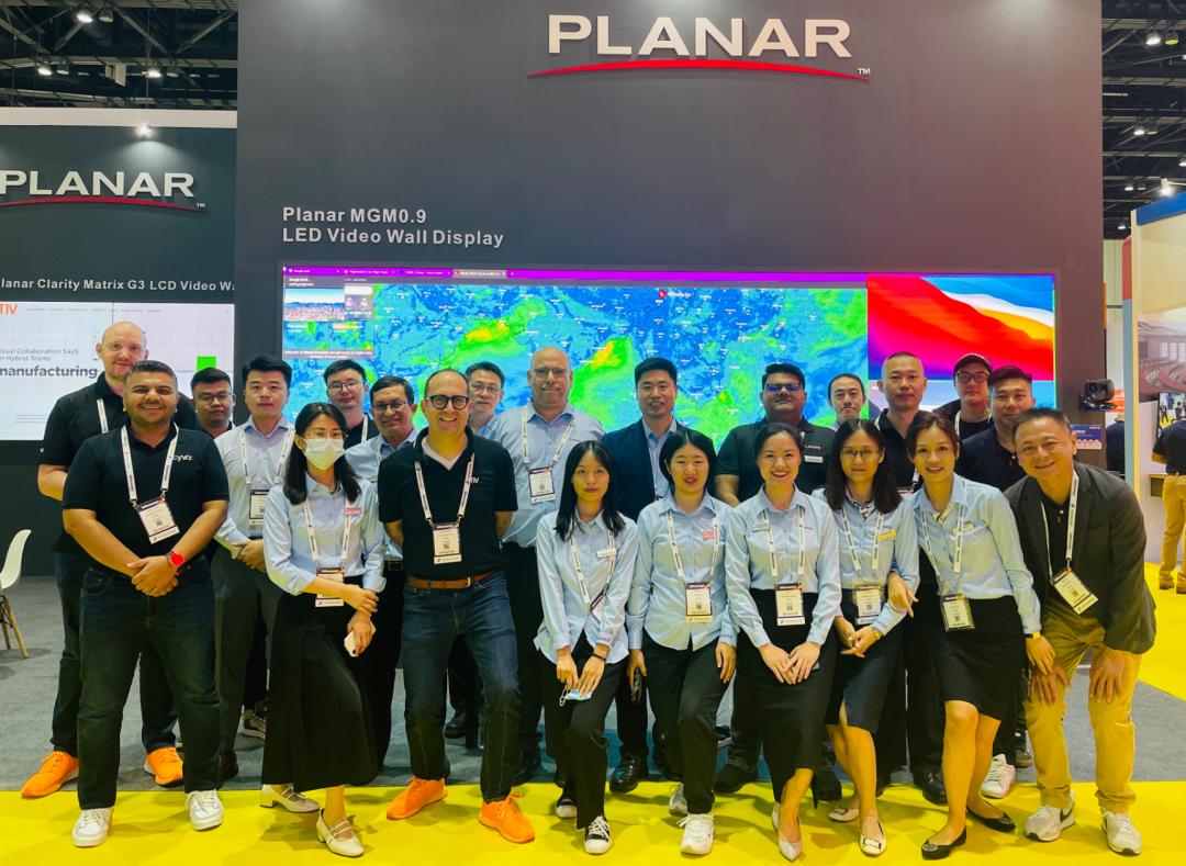 InfoComm Asia | 九游老哥Planar全球首发第四代Micro LED智能一体机